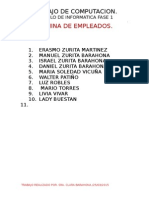 Nomina de Empleados