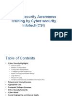 Cyber Security Awareness Training by Cyber Security Infotech CSI