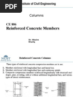 Lec 8 CE 806 Behavior of Short Columns