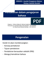 Kuliah 5 - Pentaksiran Dalam Pengajaran Bahasa Edited