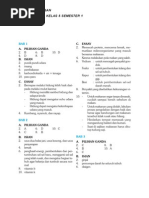 Kunci Jawaban Soal Soal Ipa Kelas 5 Semester 1