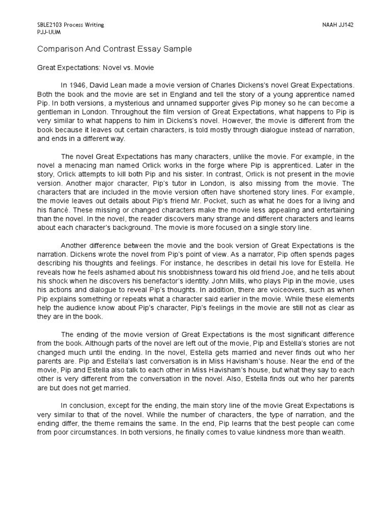 Literature argumentative essay