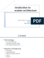 Introduction to RFIC Receiver Architecture