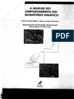 Matos, Tamanari A Analise Do Comportamento No Laboratorio Didatico PDF