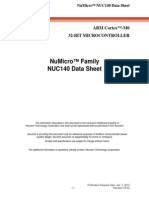 NuMicro NUC140 Datasheet en V3.02