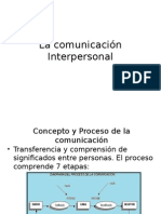 La Comunicación Interpersonal