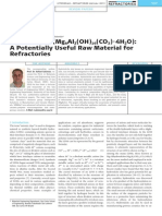 Hydrotalcite Potentially Useful Raw Material For Refractories 2 Rsalomao