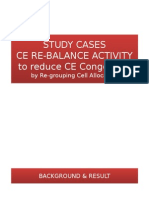 STUDY CASES CE RE-BALANCING by Regrouping Cell Allocation To Reduce CE C...