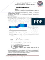 Principio de Bernoulli