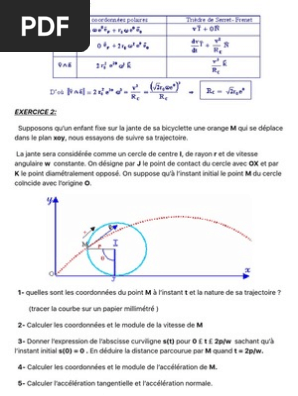 rayon de courbure pdf