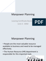 Manpower Planning PDF