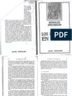 (H) Dworkin. Los Derechos en Serio. El Modelo de Normas. El Positivismo PDF