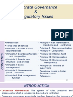Corporate Governance and Regulatory Issues in Indian Banking