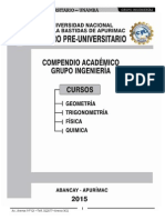 Compendio 2015-II Grupo Ingenierias