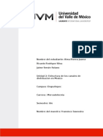 Estructura de Los Canales de Distribución en Mexico