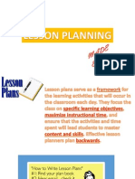 lesson planning ppt