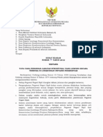 Surat Edaran Menpan Nomor 16 Tahun 2012 Tata Cara Pengisian Jabatan Struktural Yang Lowong Secara Terbuka Dilingkungan Instansi Pemerintah