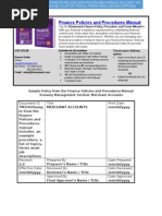 Bizmanualz Finance Policies and Procedures Sample