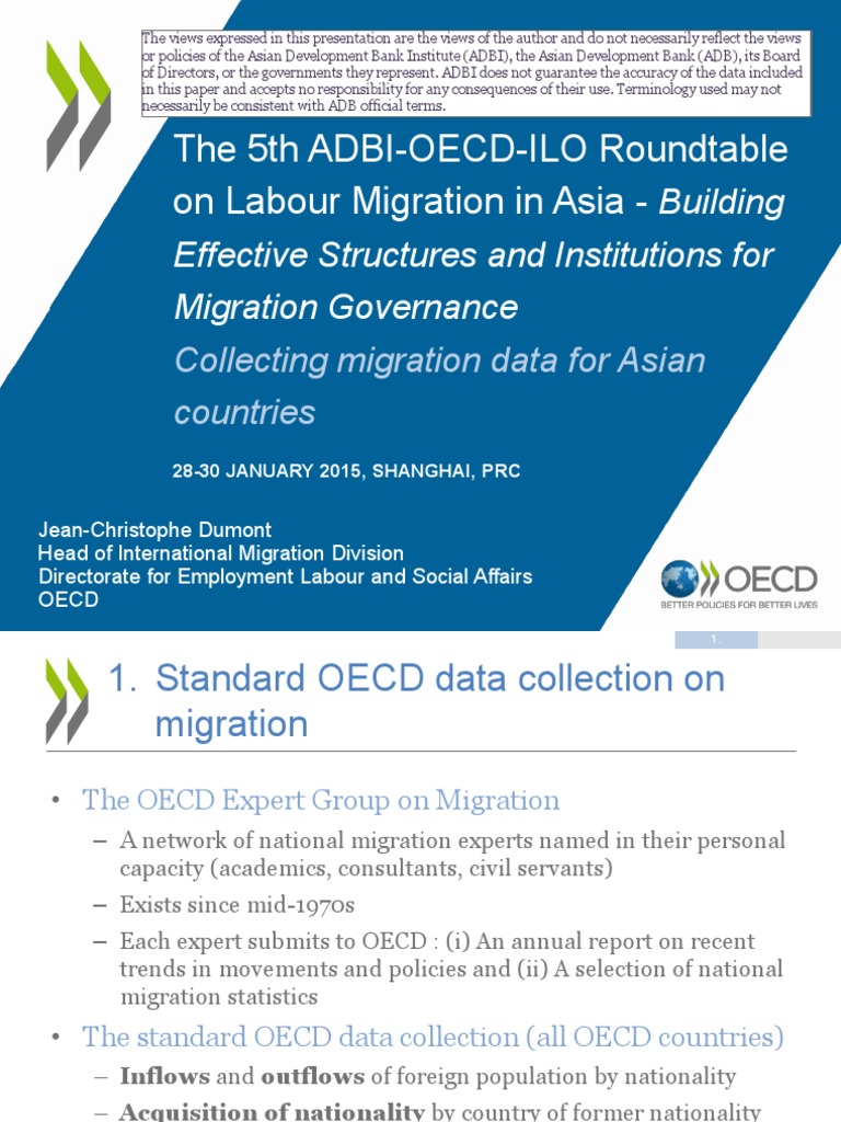 Labour Migration Data in Asia | PDF | Immigration | Remittance