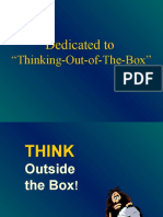Think Out of The box