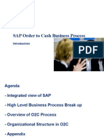 SAP Order To Cash Business Process