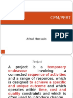 CPM PERT Example