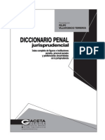 Diccionario Jurisprudencia Penal.gaceta Juridica2009