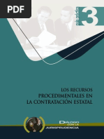 6.- Los Recursos Procedimentales en La Contratación Estatal