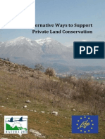 Report on Supporting Private Land Conservation