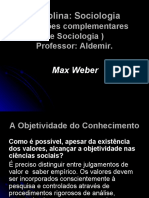 Aula de Sociologia - Ação Social (Weber)