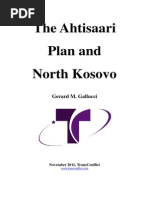 The Ahtisaari Plan and North Kosovo