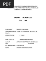 Contoh Borang Permohonan Ahli Kelab Motor