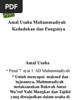 Download Amal Usaha Muhammadiyah Kedudukan Dan Fungsinya by Waskita Wicaksono SN291922442 doc pdf