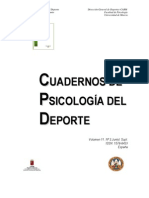 Cuadernos de Psicología Del Deporte, 11 (2) Suplemento 13 Julio 2011