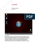 Windows XP Lite SP3