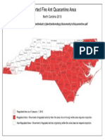 Imported Fire Ant Quarantine Area