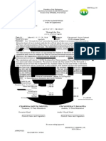 SOU Form 10 Activity Permit (Through The Fire)