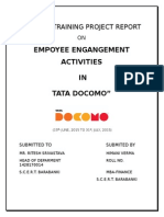 Employee engagement activities at Tata Docomo