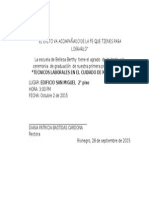 El Éxito Va Acompañado de La Fe Que Tienes para Lograrlo Tarjeta de Invitacion