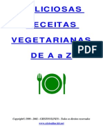 Livro de Receitas Vegetarian As de AaZ