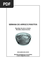 Livro de Receitas Arroz Risotos