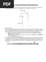 Download Excel Crossword Puzzle by saeed SN291937144 doc pdf