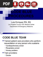 Code Blue Scenario | PDF | Cardiopulmonary Resuscitation | Simulation