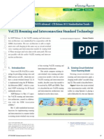 Volte Roaming and Interconnection Standard Technology