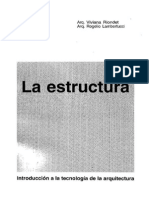 La Estructura Introduccion A La Tecnologia de La Arquitectura (Libro)