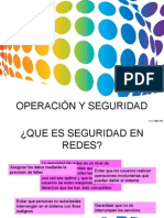 Operacion y Seguridad de Una Auditoria de Redes