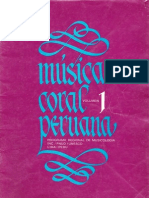 INC PNUD UNESCO - Música Coral Peruana. Vol. 1
