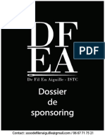 Dossier Sponsoring