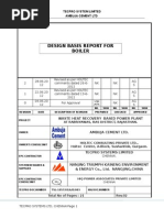 DBR of Boiler For Ambuja Cement