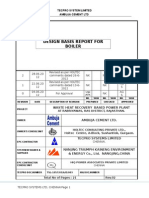 DBR of Boiler For Ambuja Cement